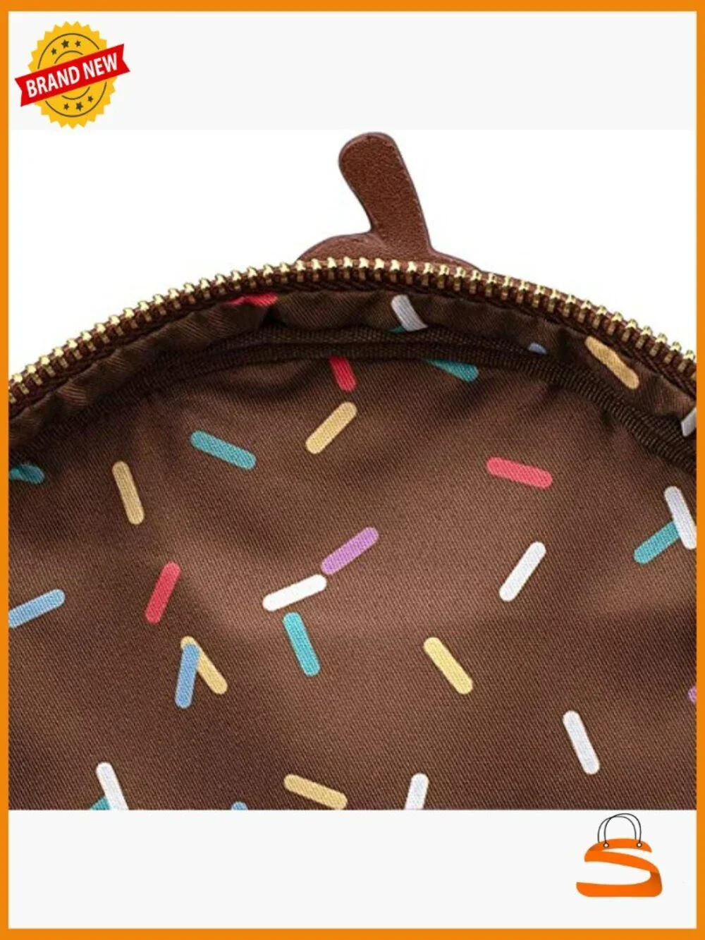 Disney Princess Ice Cream Mini-Backpack Faux Leather